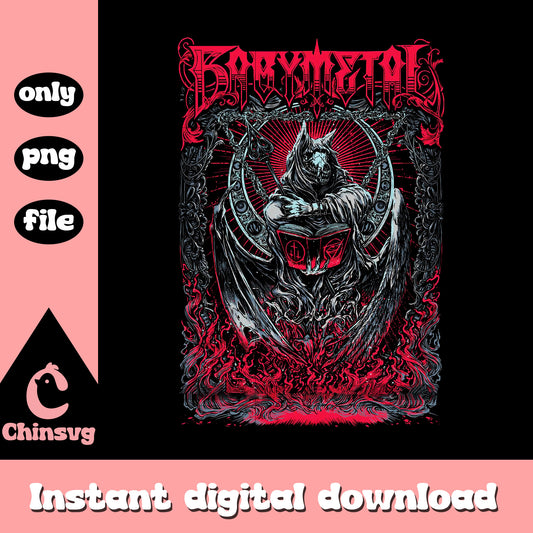 Babymetal rock band design png, music band png, logo design png