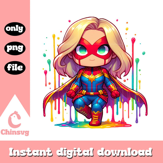 Baby ms.marvel outfit design png, marvel movies png