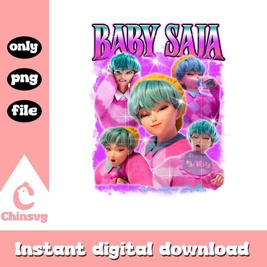 Baby saja boys boy band member png, baby saja png