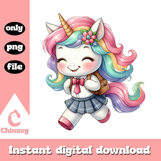 Baby unicorn school shooting today png, cute unicorn png