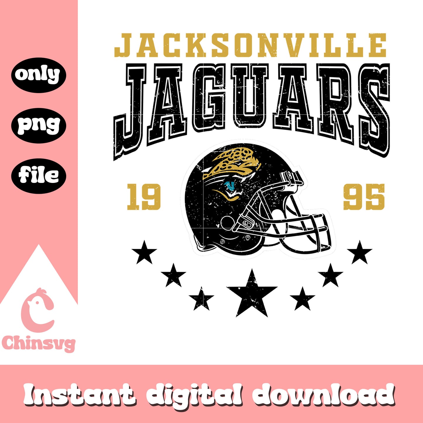 Back star jaguars tiger png, nfl jacksonville jaguars​​ png