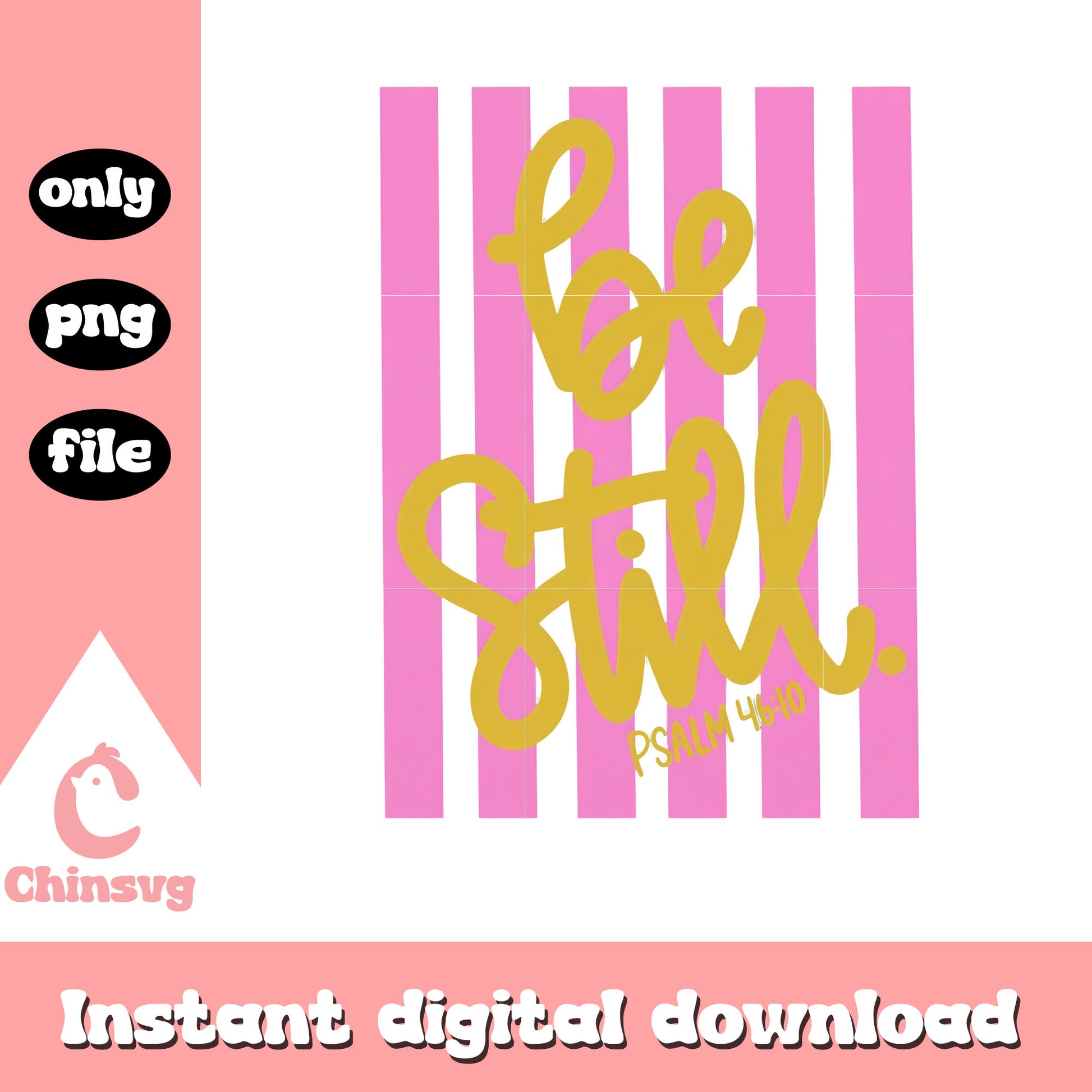 Be still stripes design png