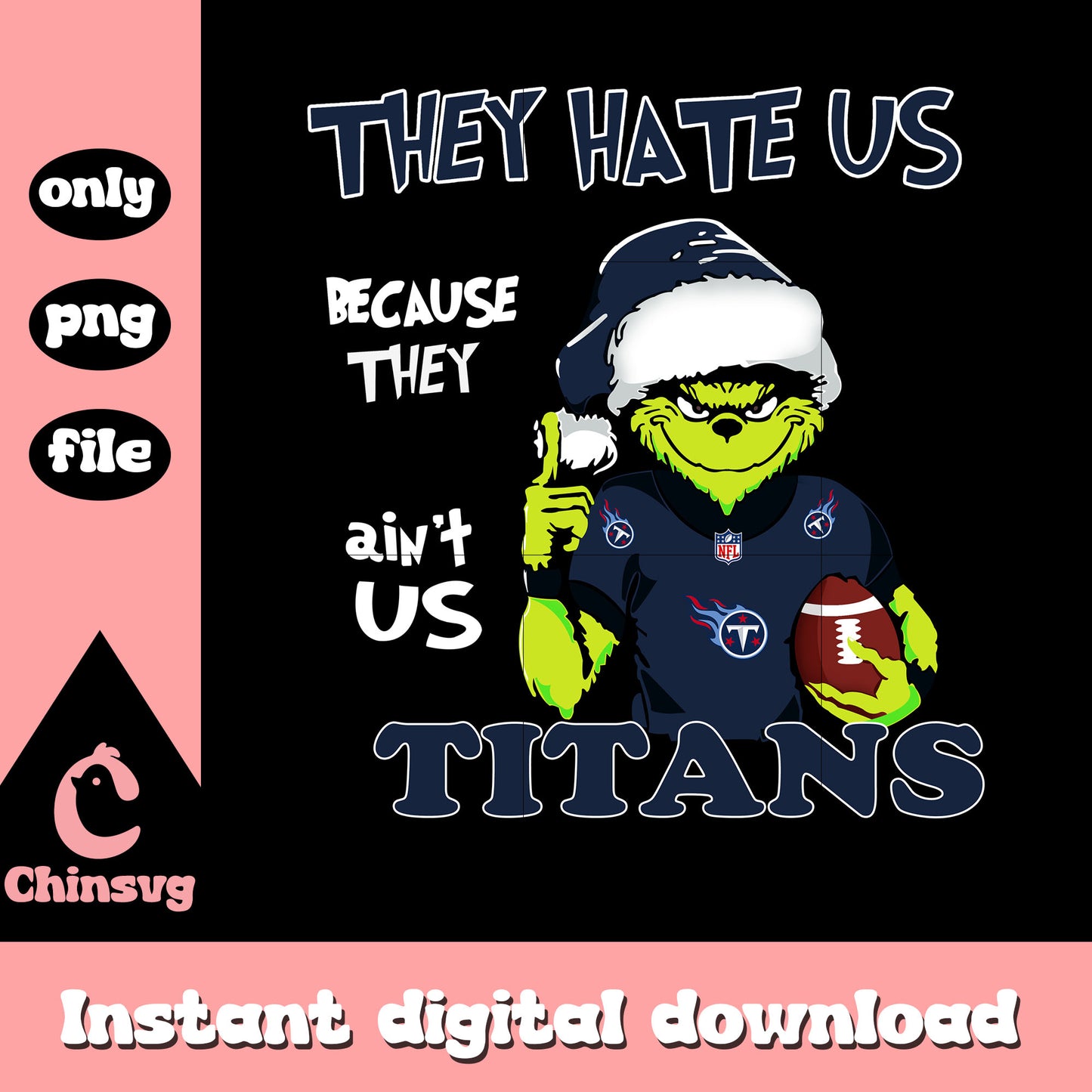 Because they titans grinch png, tennessee titans logo​​ png