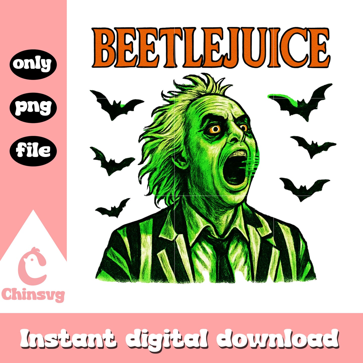 Beetlejuice halloween bat png, beetlejuice halloween decorations png