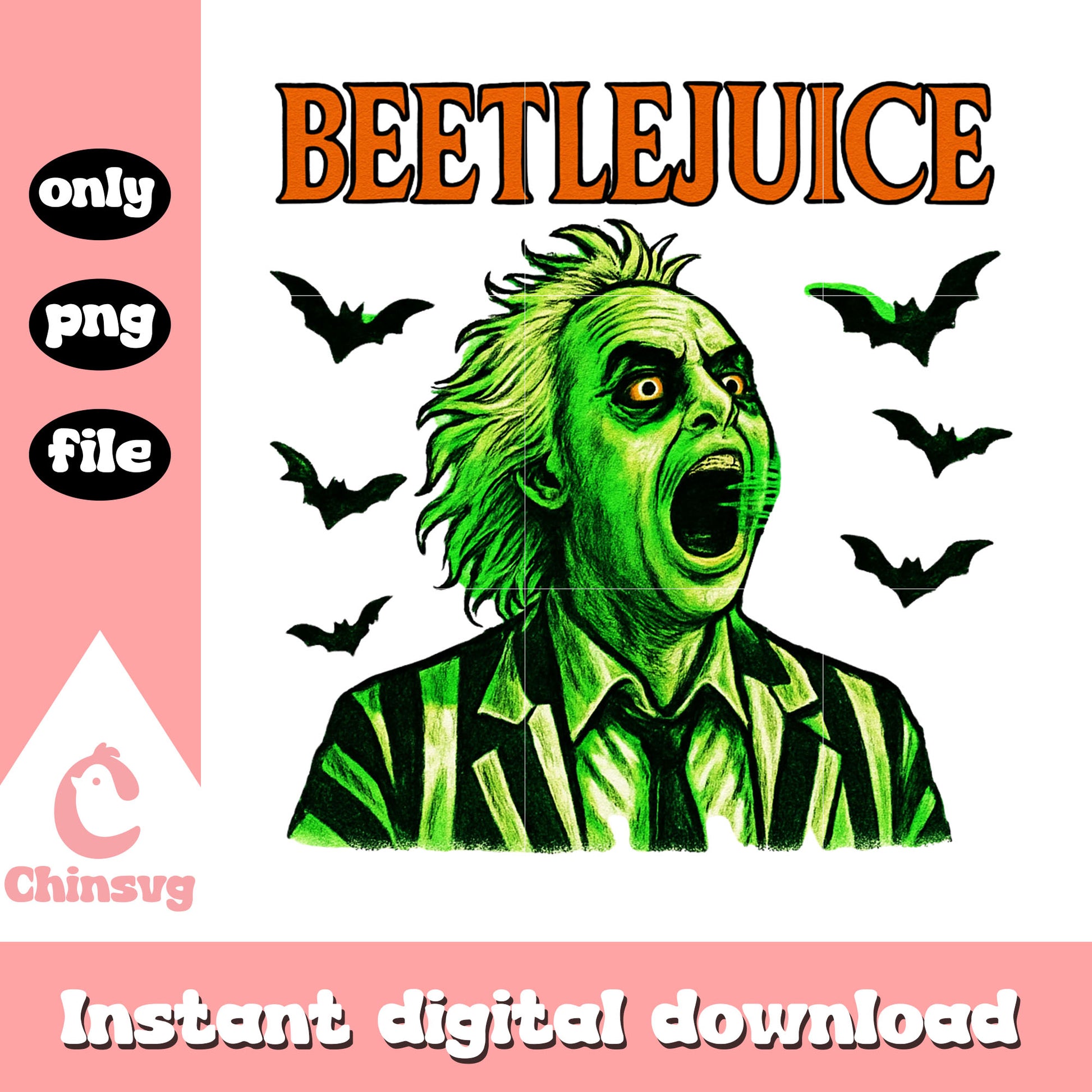 Beetlejuice halloween bat png, beetlejuice halloween decorations png