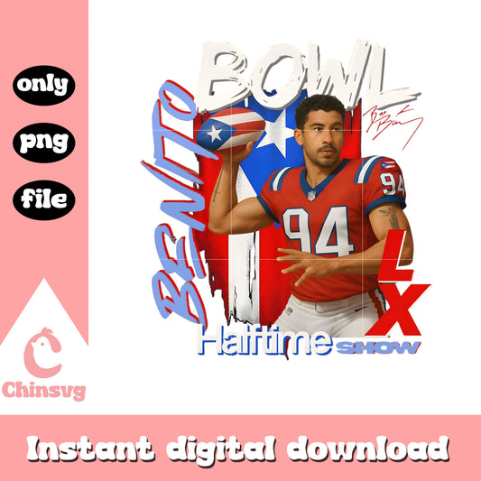 Benito bowl halftime show png, super bowl halftime show png