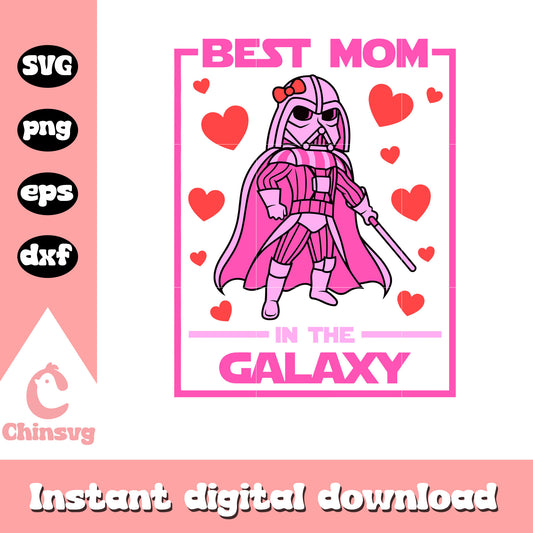 Best mom in the galaxy star wars svg, star wars svg, movie svg