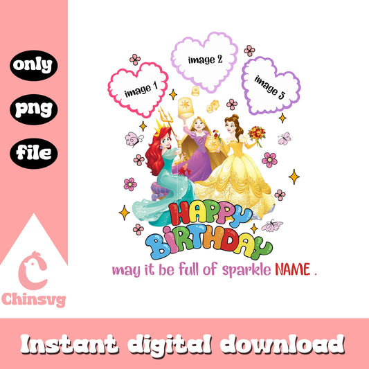 Birthday image  disney birthday custom png, disney birthday png