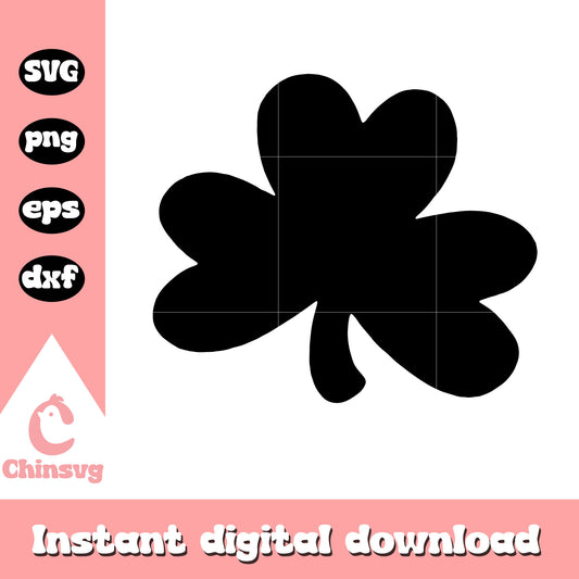 Black clover patrick day design svg, st.patrick's day svg