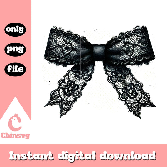 Black ribbon design png, ribbon halloween png, halloween png