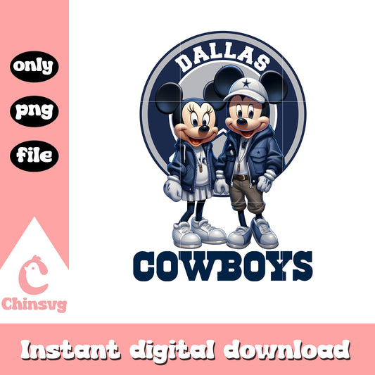 Blue disney custom cowboys png, dallas cowboys team​​​​​ png
