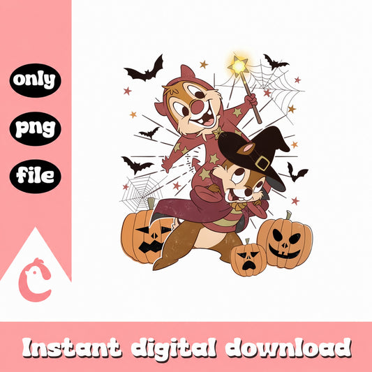 Bluey Halloween PNG, Bingo Costume Clipart, Instant Download PNG