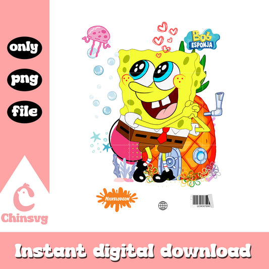 Bob esponja design png, spongebob squarepants character png