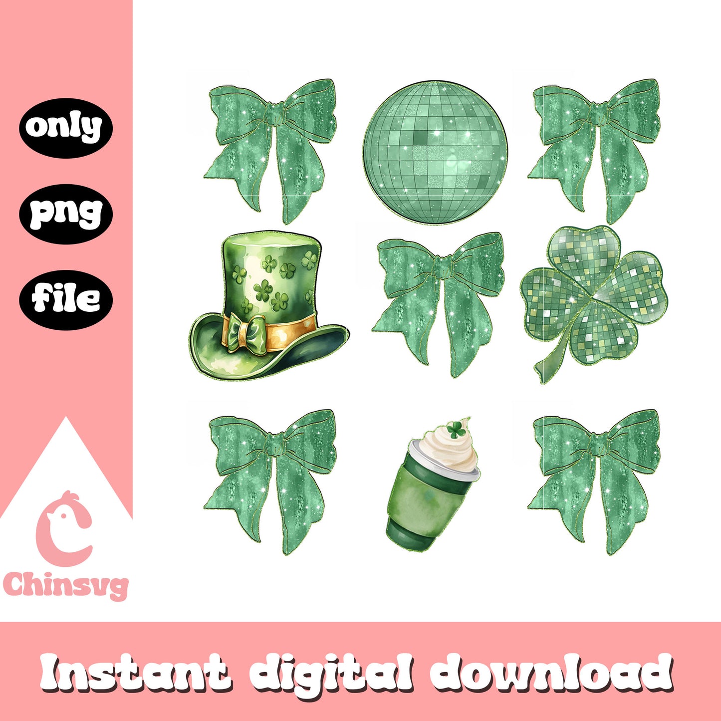 Bow hat st patrick’s png, is today st patrick's day​ png