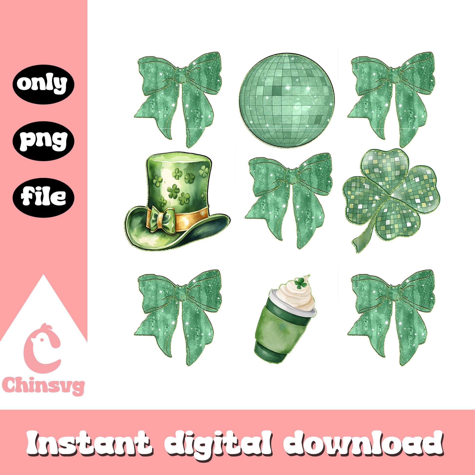 Bow hat st patrick’s png, is today st patrick's day​ png