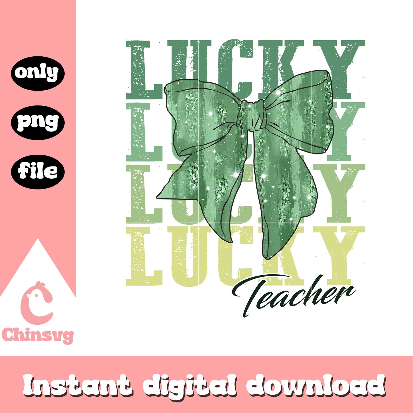 Bow logo st patrick’s png, st patrick day decor​​​​ png