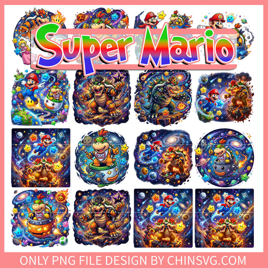 Bowser monster galaxy bundle png