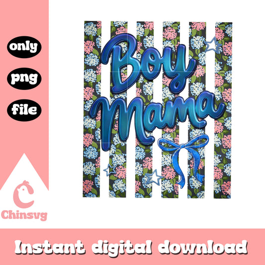 Boy mama coquette stripes png