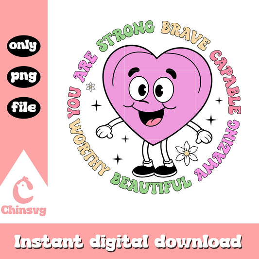 Brave capable valentine mascot png, valentines day love​​​ png