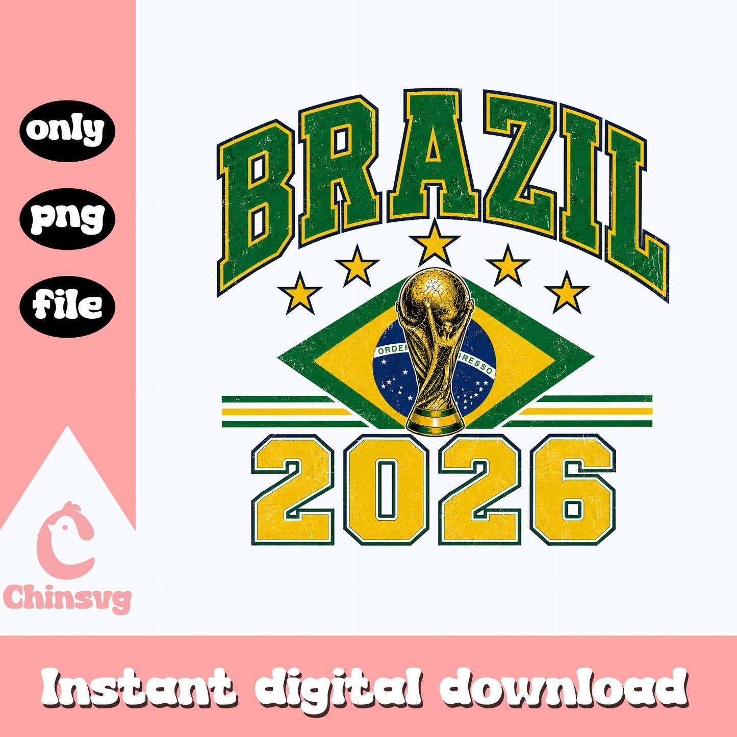 Brazil 2026 World Cup PNG, Brazil Soccer PNG, Football PNG