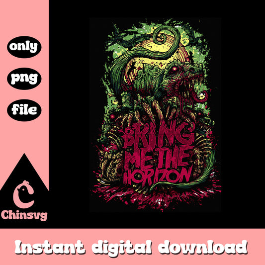 Bring me the horizon dinosaur png, harga band png, music png
