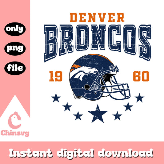 Broncos blue star design png, denver broncos football png