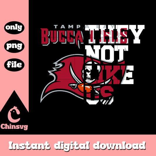 Buccaneers they not like us png, Tampa Bay Buccaneers nfl png