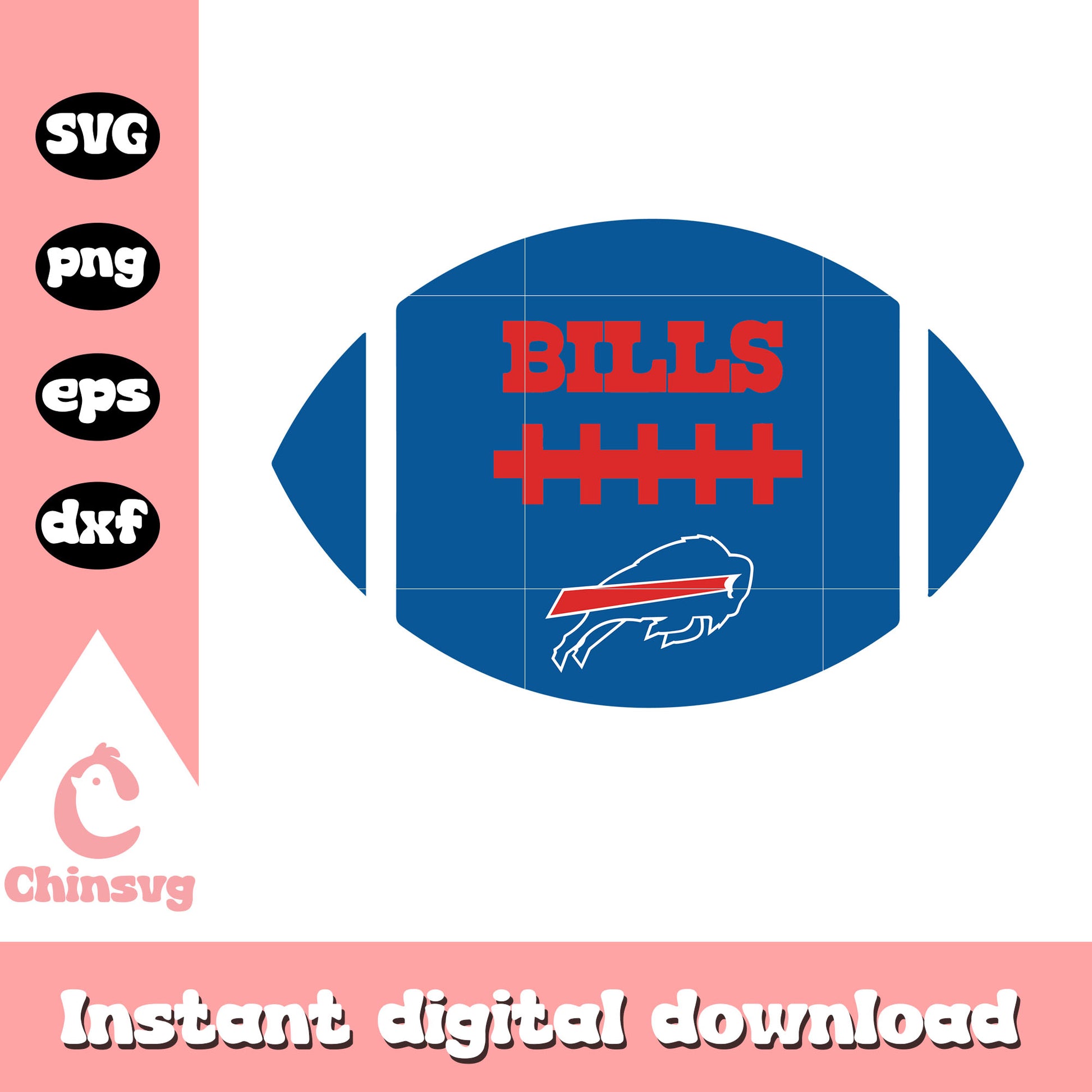 Buffafo bills nfl team logo svg, nfl buffalo bills logo svg