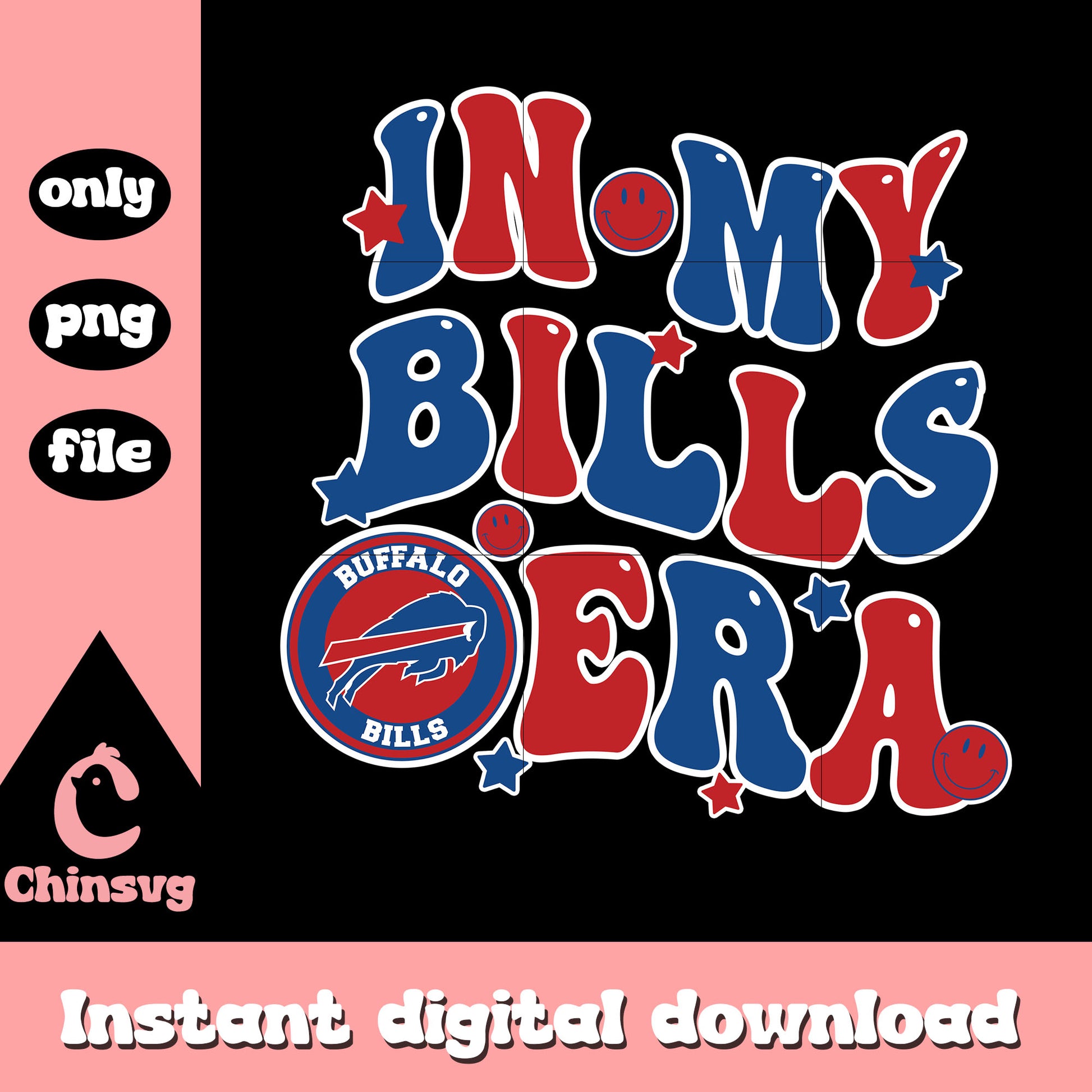 Buffalo bills in my bills era png, buffalo bills nfl png