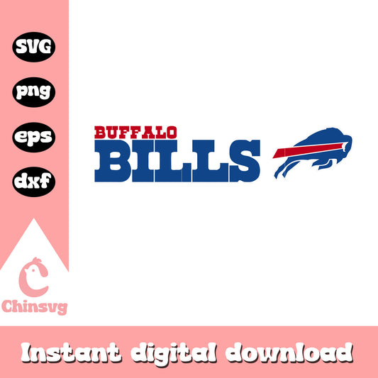 Buffalo bills nfl football svg, buffalo bills pictures logo svg