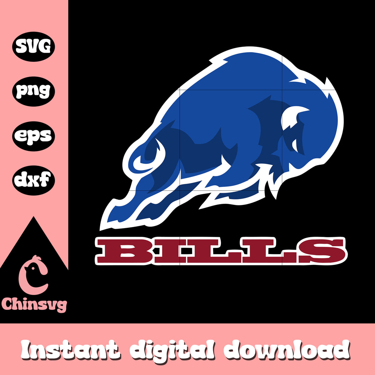 Buffalo bills nfl team bills symbol svg, buffalo bill logo svg