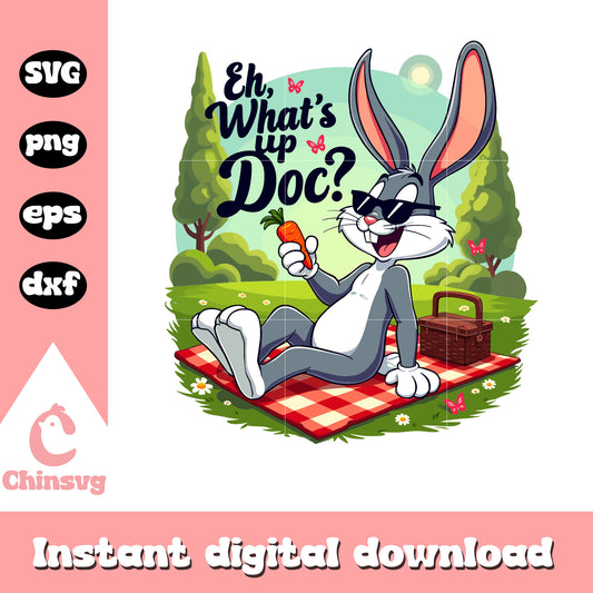 Bugs character what's up doc svg, disney cartoon characters svg