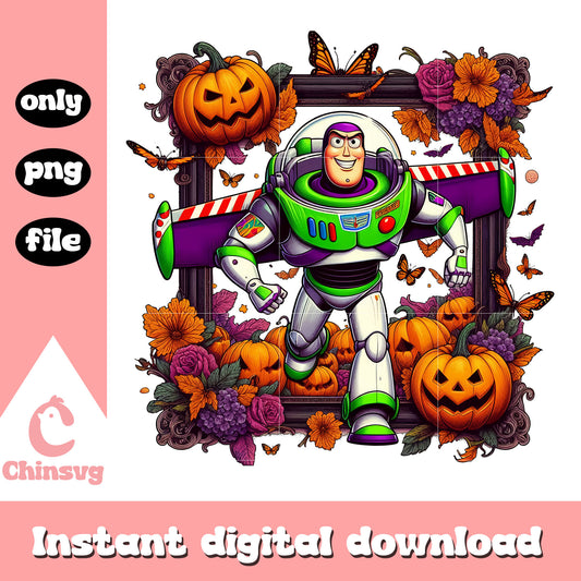 Buzz Lightyear character halloween picture png, toy story characters png