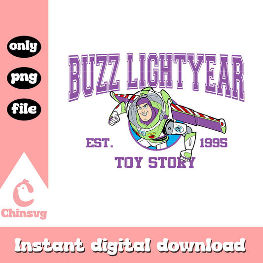 Buzz Lightyear est 1995 png, toy story characters png, disney png