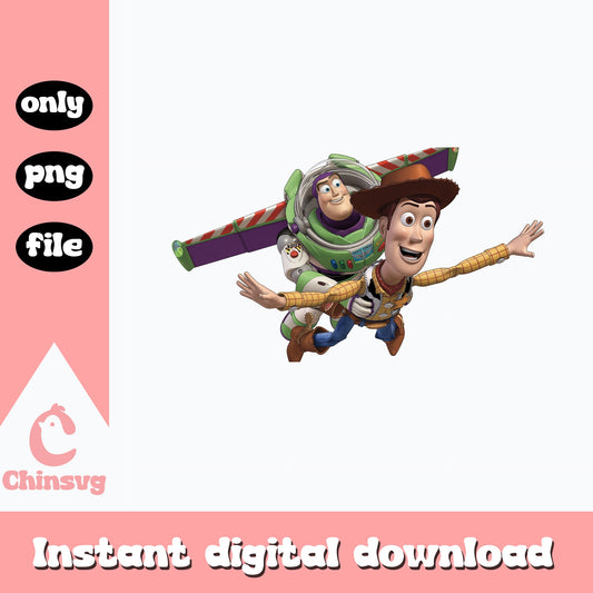 Buzz Lightyear And Woody PNG, Toy Story PNG, Disney PNG