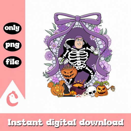 Buzz Lightyear Halloween PNG, Toy Story Halloween, Disney PNG