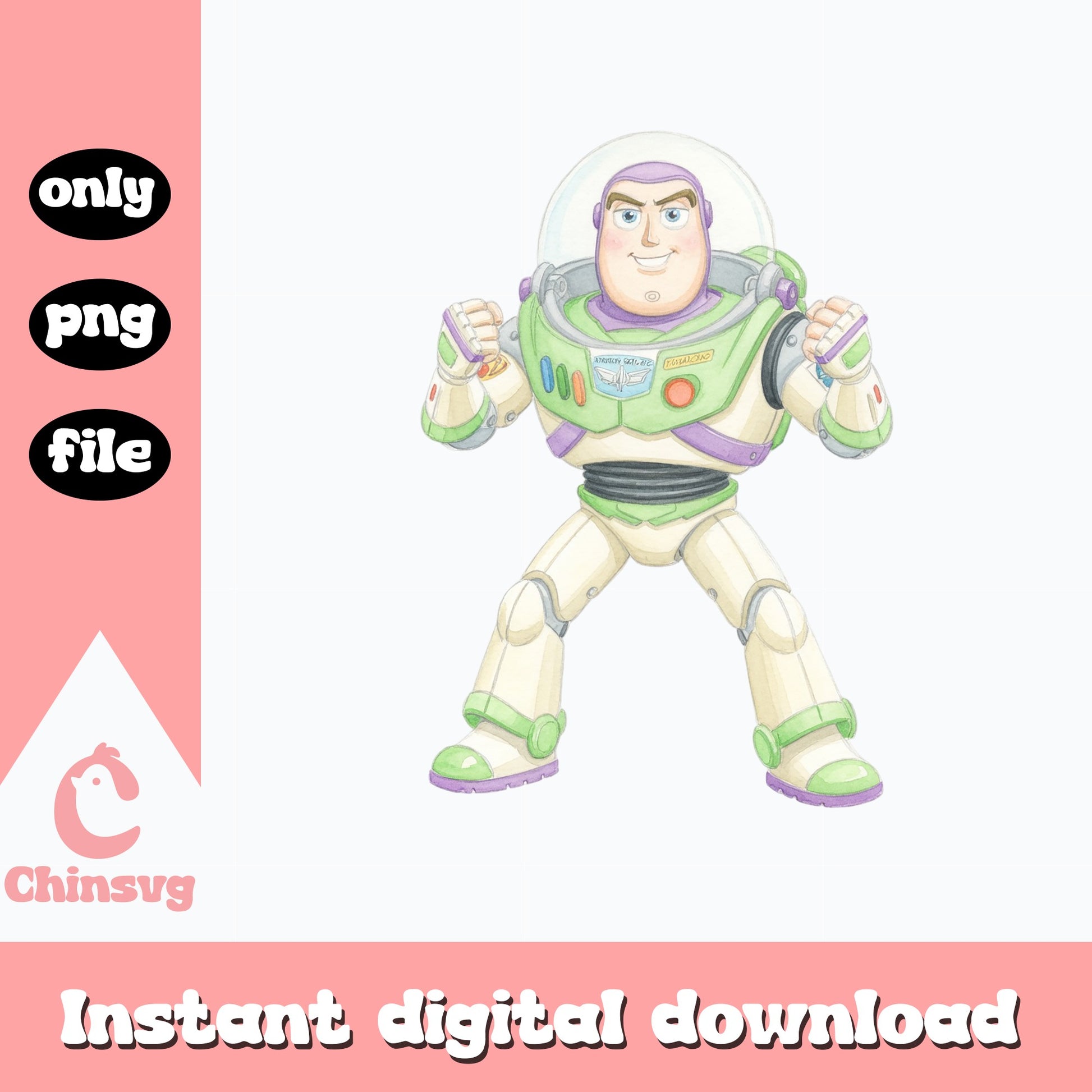 Buzz Lightyear PNG, Toy Story Clipart, Disney PNG