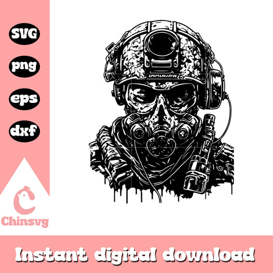 Call of duty character face svg, call of duty svg, mobile game svg