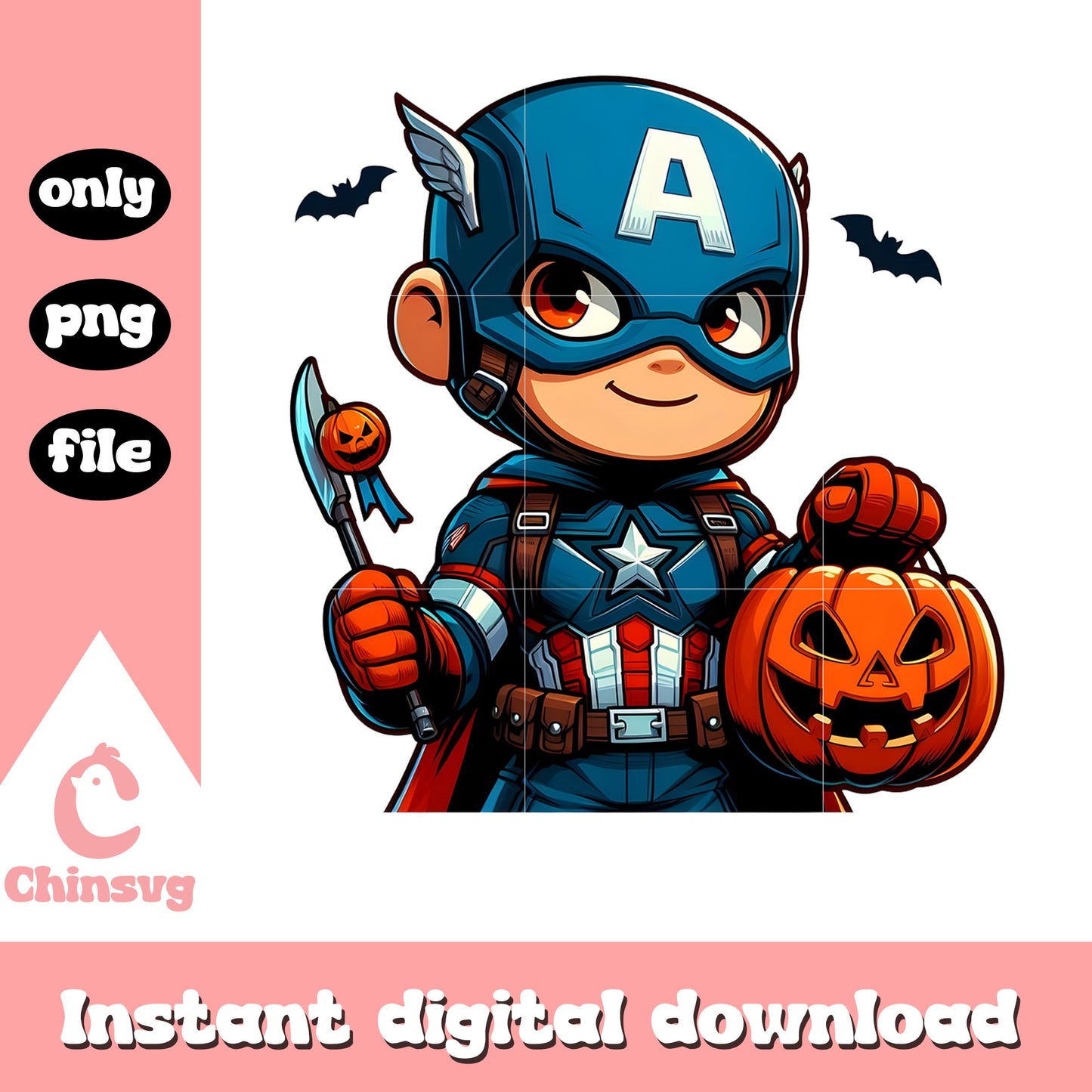 Captain america hand candy halloween png, captain america halloween art png