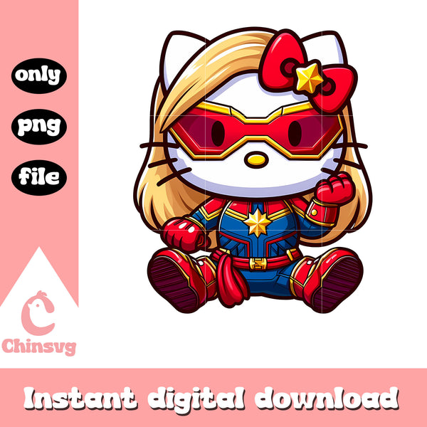 Captain marvel x hello kitty png, advengers characters png – Chinsvg