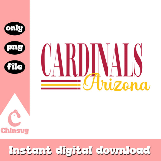Cardinals arizona font logo design svg, arizona cardinals nfl svg