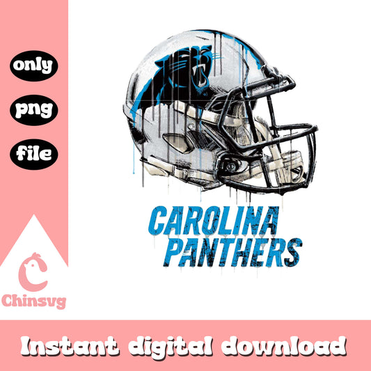 Carolina Panthers helmet sip art png, nfl super bowl png