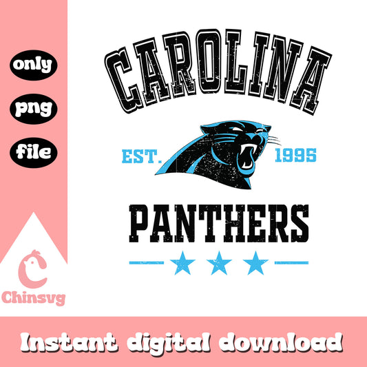 Carolina panthers black logo png, carolina panthers nfl​ png
