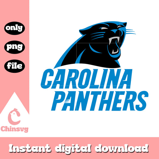 Carolina panthers nfl sport logo art svg, carolina panthers nfl sport svg