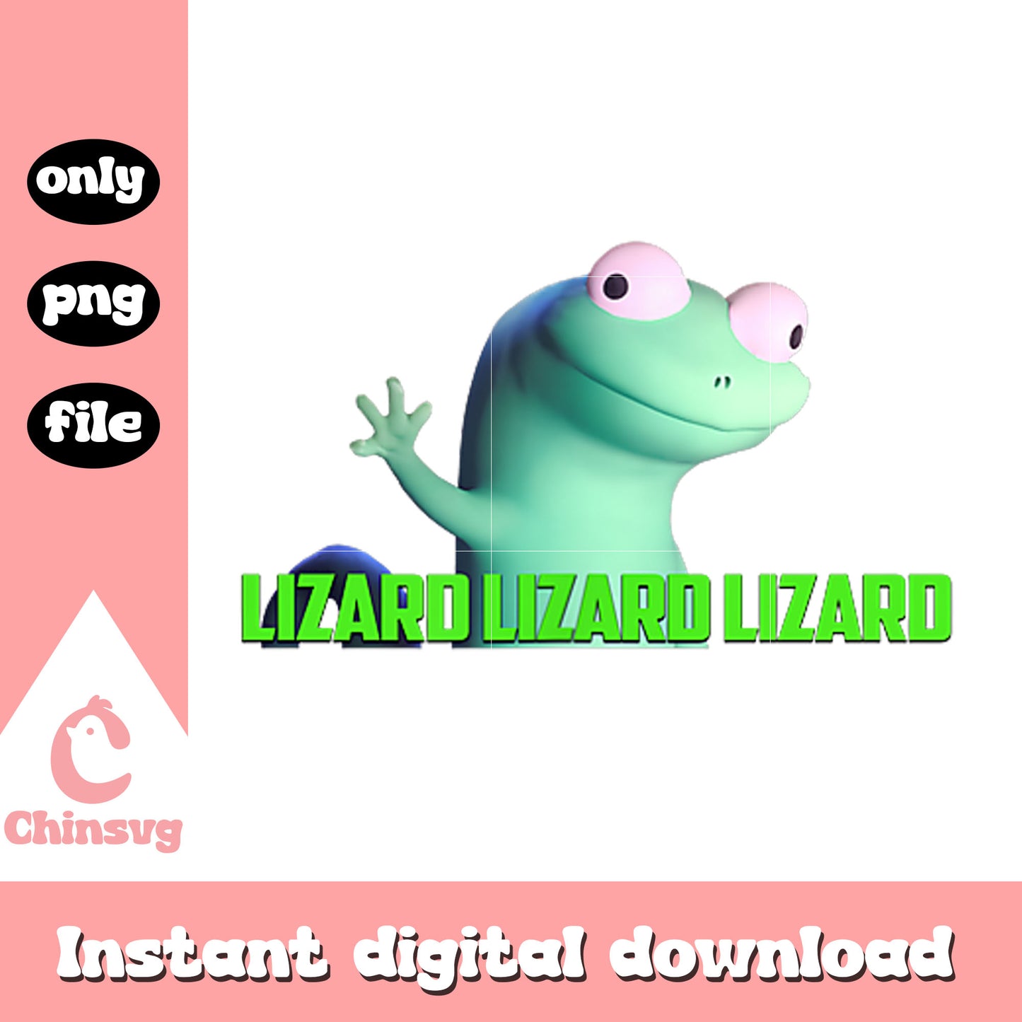 Cartoon lizard funny weirdcore png, lizard lizard lizard png