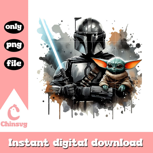 Casts of manndalorian png, disney star wars live action png