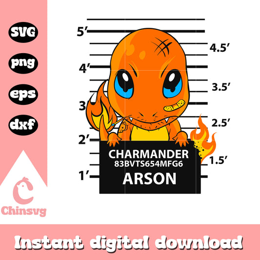 Chamander character svg, pokemon characters svg, cartoon svg