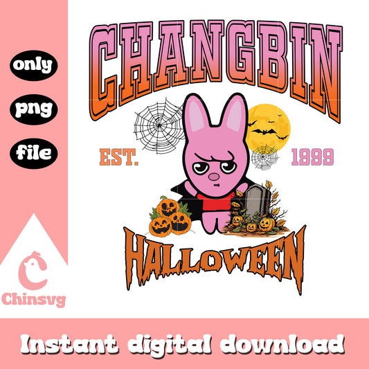 Changbin character on halloween png, halloween horror nights png