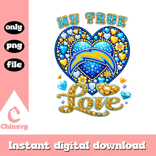 Chargers my true blue png, nfl los angeles chargers​ png