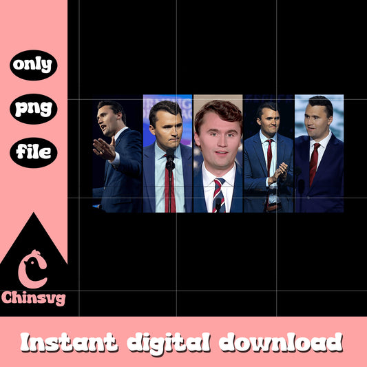 Charlie kirk frame design png, charlie kirk rip png, american freedom png